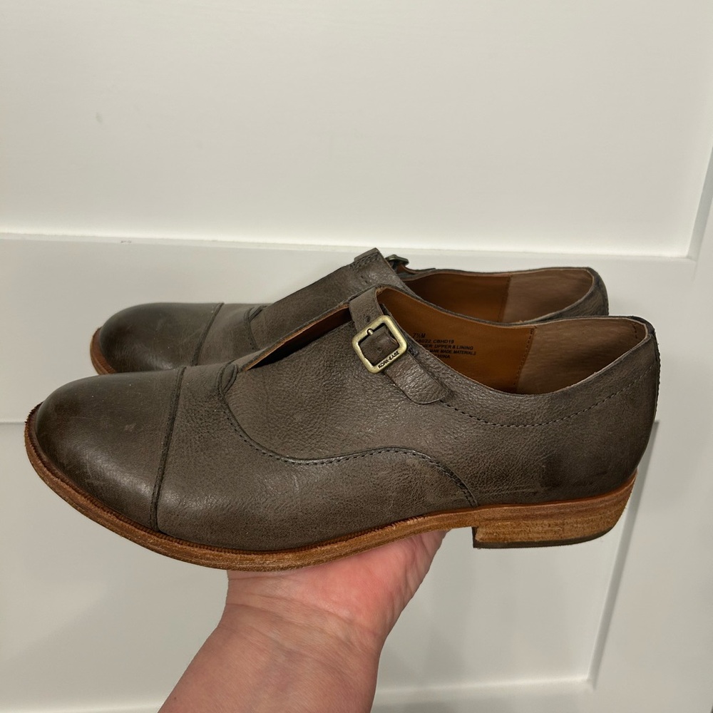Kork-Ease Niseda Brown Leather Oxford Loafers Size‎ 7.5 - Picture 5 of 10
